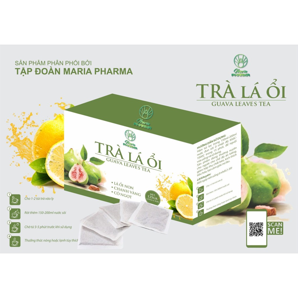 Bỏ sỉ trà Là Ổi Hỗ Trợ Giảm Mỡ Guava Leav Tea Maria Pharma Bỏ sỉ trà Là Ổi Hỗ Trợ Giảm Mỡ Guava Leav Tea Maria Pharma