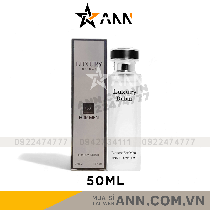 24689_160_20240716171447-2.png Nước Hoa Luxury Dubai Luxury For Men Màu Trắng Mùi Nam 50ml - LXRFORMEN