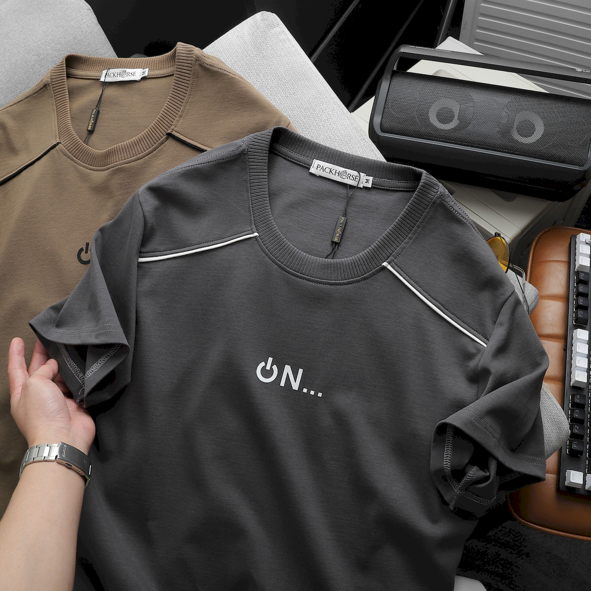 24737_z5664002492983-27762ee2003c00c51661aca558b53606_20240725155715-4.png Áo Thun Nam Cổ Tròn Logo Nổi Chữ ON (Có Size 3x) - AB520