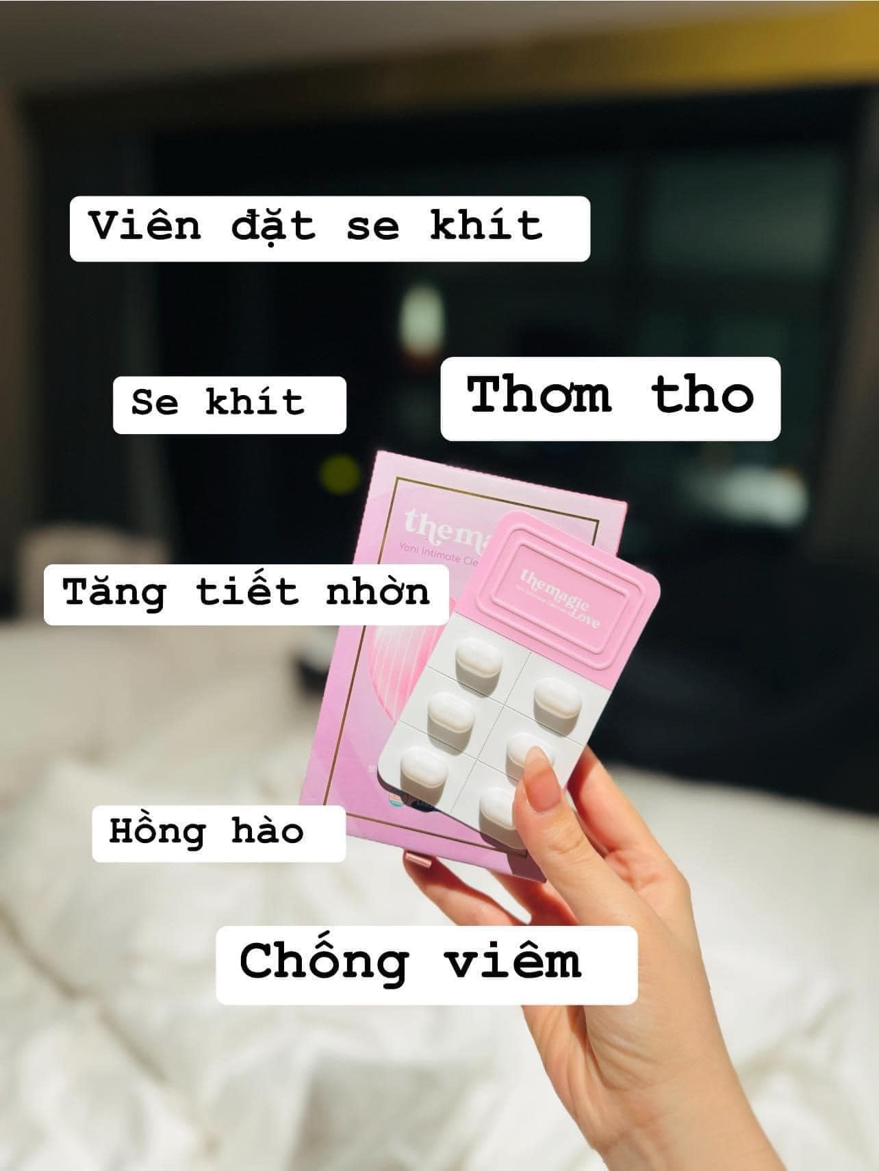 Viên Đặt Chăm Sóc Vùng Kín The Magic Love Yoni Intimate Cleanser The High Viên Đặt Chăm Sóc Vùng Kín The Magic Love Yoni Intimate Cleanser The High