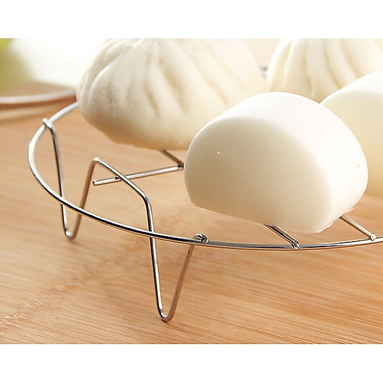 Bỏ sỉ vỉ Hấp Inox Không Gỉ Đa Năng 4 Chân Dùng Lót Đáy Nồi - Vỉ Hấp Inox Hấp Bánh Bao 4.5x17.5cm Bỏ sỉ vỉ Hấp Inox Không Gỉ Đa Năng 4 Chân Dùng Lót Đáy Nồi - Vỉ Hấp Inox Hấp Bánh Bao 4.5x17.5cm