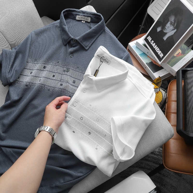 24846_z5730701931889-8ae05803367bf059b0290616400a2078-photoroom_20240814175045-5.jpg Áo Thun Nam Polo Cổ Bẻ Pack Horse Phối Hoạ Tiết Chữ G Độc Đáo - CS232