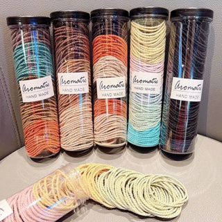 Bỏ sỉ hộp 100 Dây Thun Buộc Tóc Cao Su - Thun Cột Tóc Kèm Hộp Đựng Thun 4cm Bỏ sỉ hộp 100 Dây Thun Buộc Tóc Cao Su - Thun Cột Tóc Kèm Hộp Đựng Thun 4cm