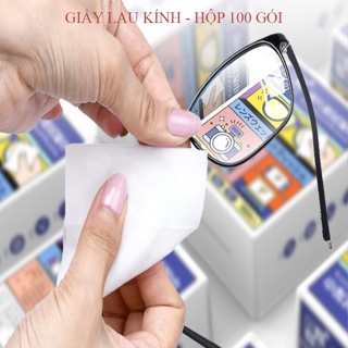 Chuyên sỉ hộp 100 Khăn Lau Kính Hộp 12X16 Cm Chuyên sỉ hộp 100 Khăn Lau Kính Hộp 12X16 Cm