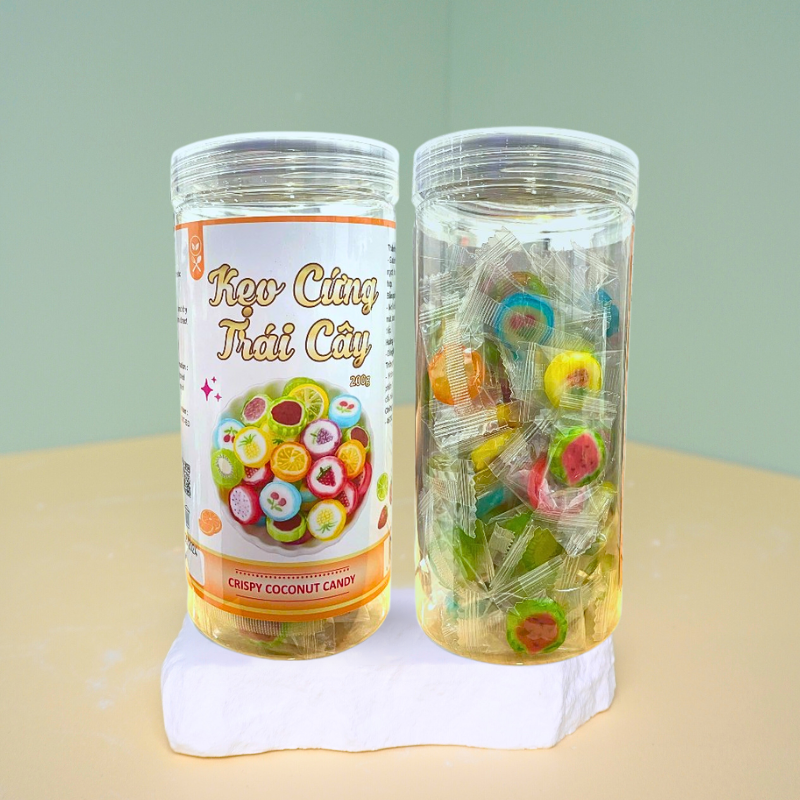 Kẹo Cứng Trái Cây 200g Kẹo Cứng Trái Cây 200g