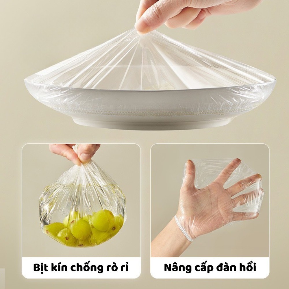 24917_vn-11134207-7r98o-lz48e7ff9vhdeb_20240820105350-3.jpg Gói 100 Màng Bọc Thực Phẩm Dạng Rút Siêu Dai Có Nắp Đậy Kính 30X14cm - GMBTP01