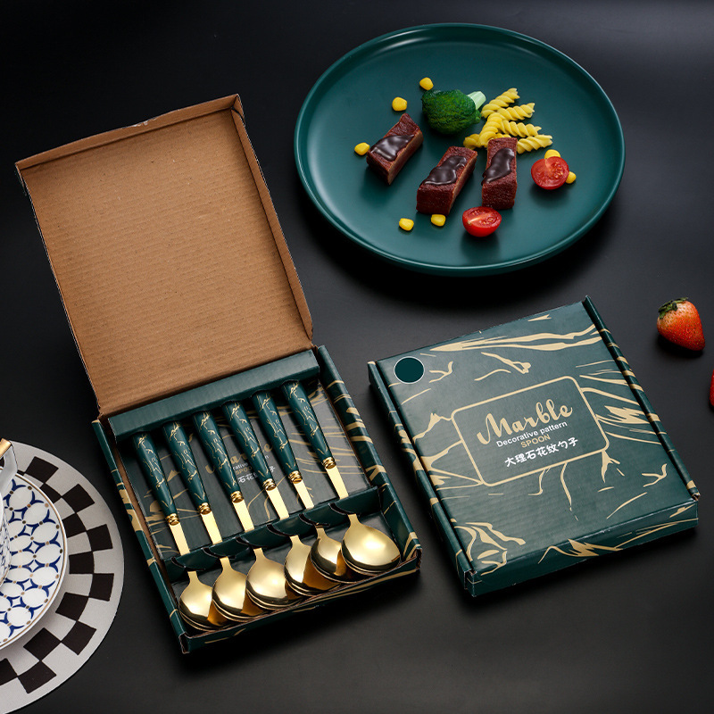 25039_o1cn01eujudt1xlufxrv0gg-2216537372908-0-cib_20240910122758-3.jpg Bộ 6 Muỗng Inox 304 Vân Đá Tráng Vàng Kèm Hộp 16x18cm - MIN03401