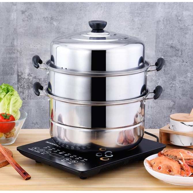 25070_bb42f3862c91705a55d887ee5c95497f_20240916173834-2.jpg Nồi Hấp 2 Tầng Inox Kèm Xửng Hấp - NH3TIN01