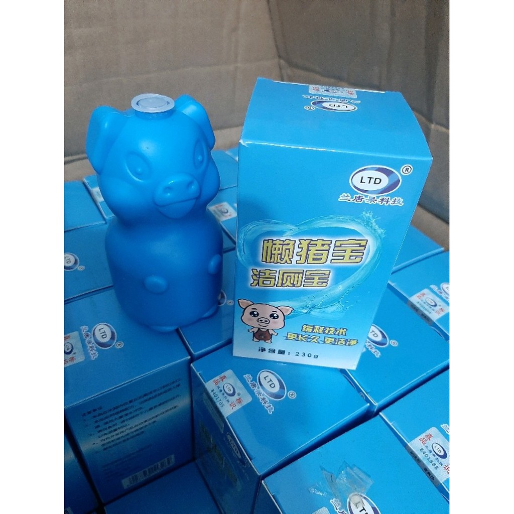 25084_f5d17b68335fd68268122f92fb2ae499_20240917142545-3.jpg Set 2 Lọ Heo Thả Bồn Cầu Diệt Khuẩn Siêu Sạch Tiết Kiệm 10x5.5cm - LHTBC01