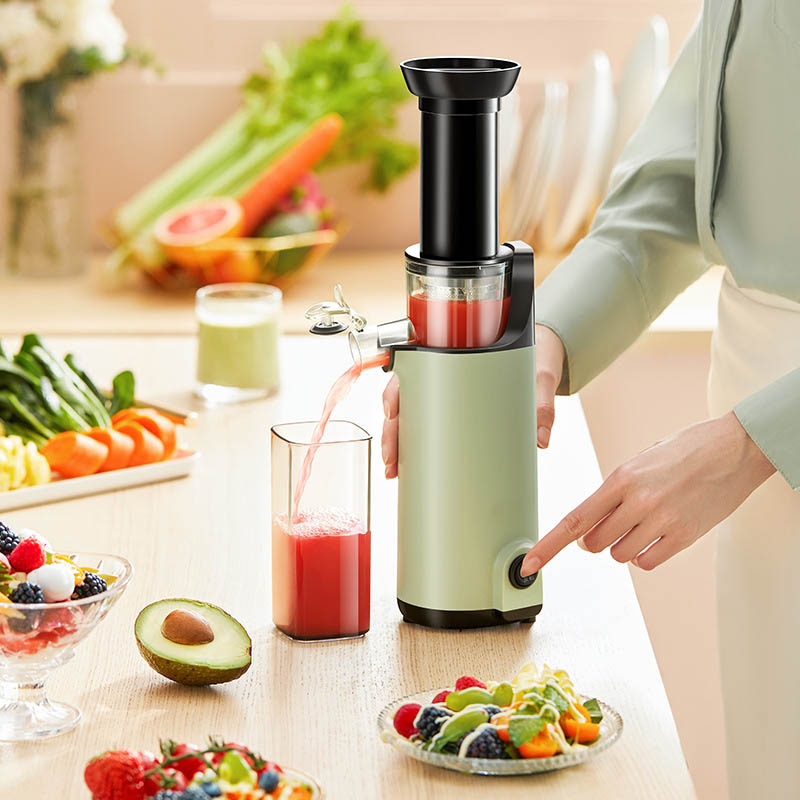 25086_o1cn01nh3aw61wks1pcswr1-2214067806290-0-cib_20240917151953-3.jpg Máy Ép Chậm Nhỏ Nineshied KB F6B Máy Ép Trái Cây Kèm 2 Ly Nhựa 37.5x10cm - MECN01