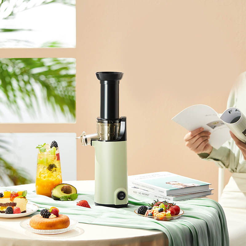 25086_o1cn01zrk6va1wks1pufacl-2214067806290-0-cib_20240917151952-3.jpg Máy Ép Chậm Nhỏ Nineshied KB F6B Máy Ép Trái Cây Kèm 2 Ly Nhựa 37.5x10cm - MECN01