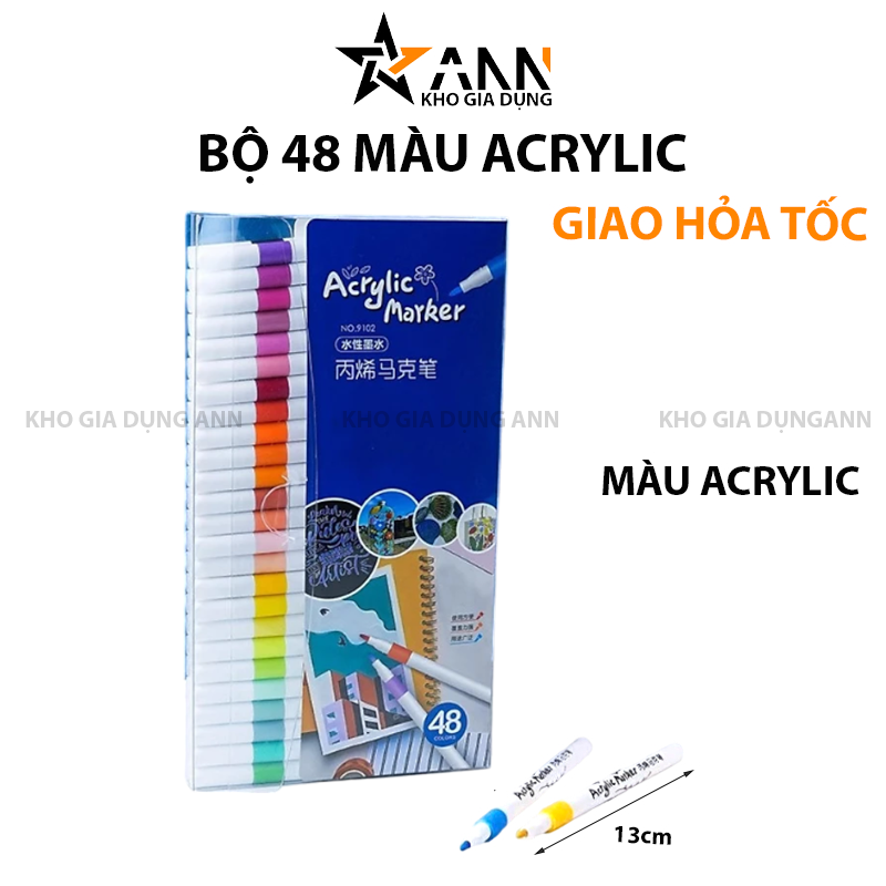 25101_147_20250320103132-1.png Bộ 48 Màu Acrylic Vẽ Trên Mọi Chất Liệu Có Thể Vẽ Chồng Màu - B48L02