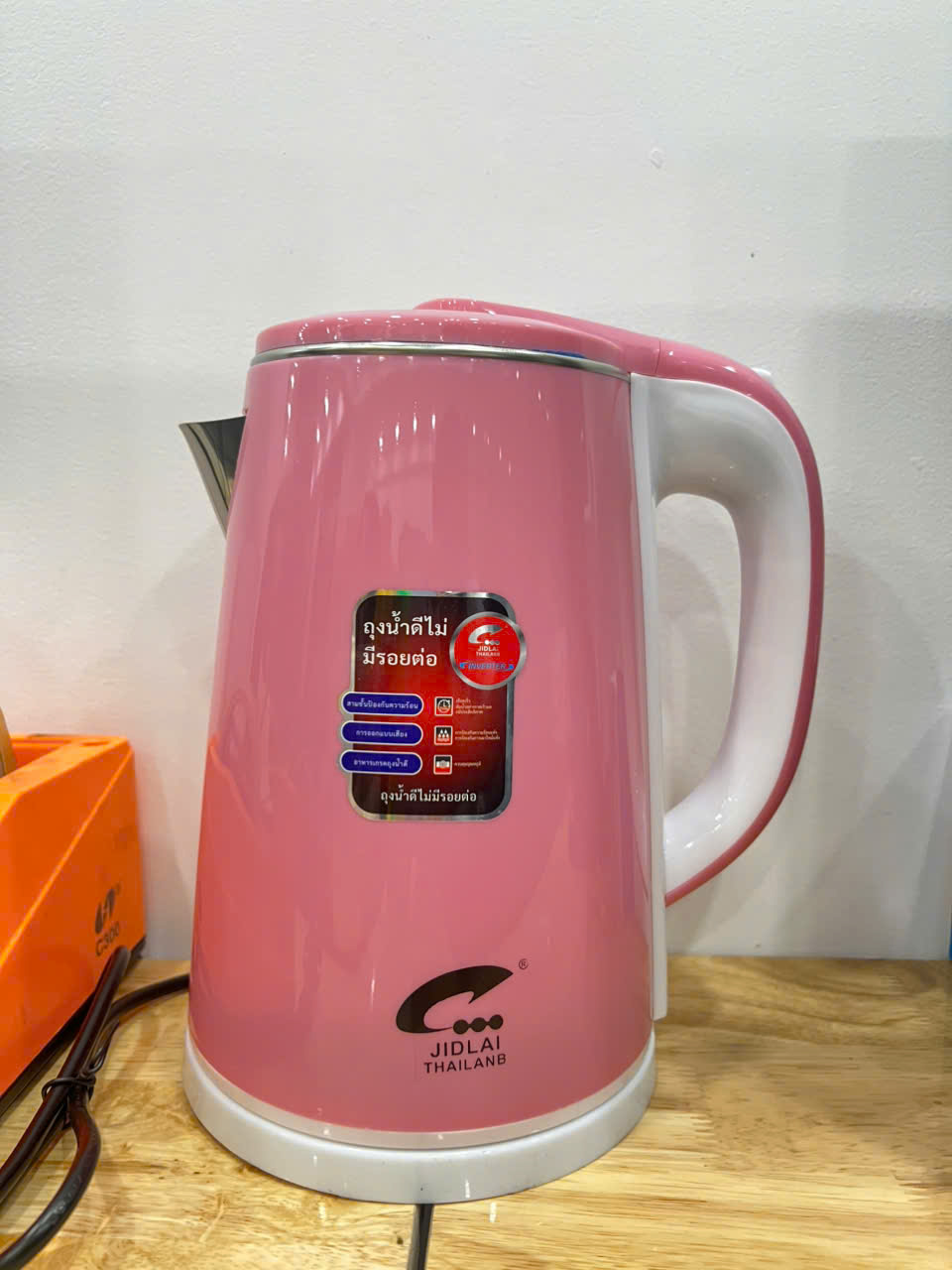 Bỏ sỉ ấm Đun Nước Siêu Tốc Thái Jidlai 2,5L Bình Siêu Tốc 22.5x21x11.5cm Bỏ sỉ ấm Đun Nước Siêu Tốc Thái Jidlai 2,5L Bình Siêu Tốc 22.5x21x11.5cm
