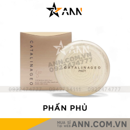 Phấn Phủ Catalina Geo Pact Hàn Quốc 22g (Tone 1) - 8802885127344