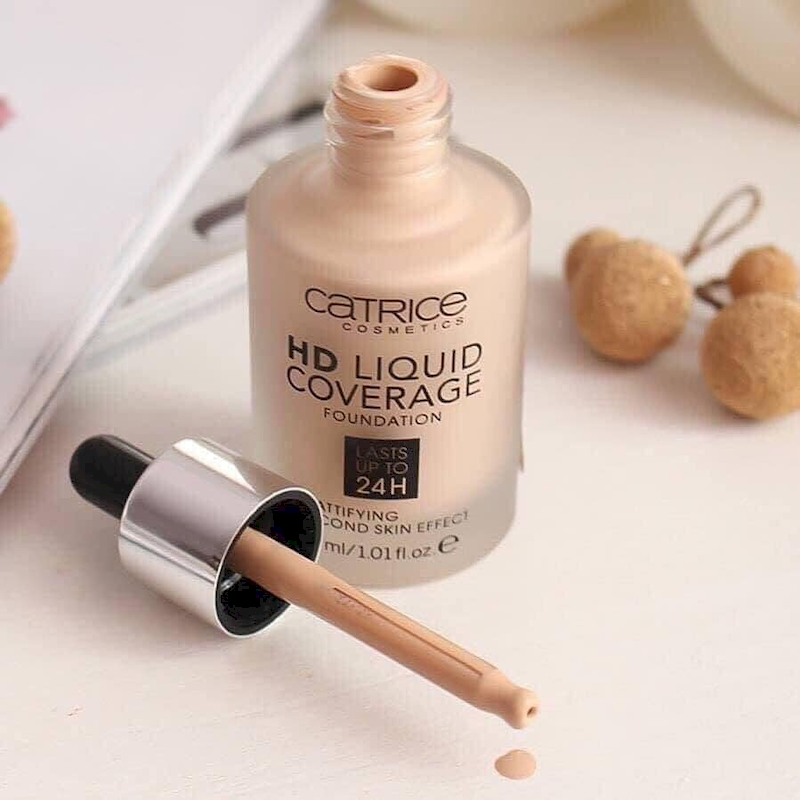 Kem Nền Catrice HD Liquid Coverage Foundation 30ml - Hàng Xách Tay Kem Nền Catrice HD Liquid Coverage Foundation 30ml - Hàng Xách Tay