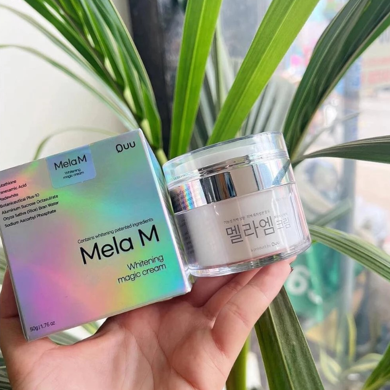 25179_mela-m-phu-photoroom-3_20241207102539-1.png Kem Face Mela M Whitening Magic Cream Hỗ Trợ Da Nám 50g - 8809781950557