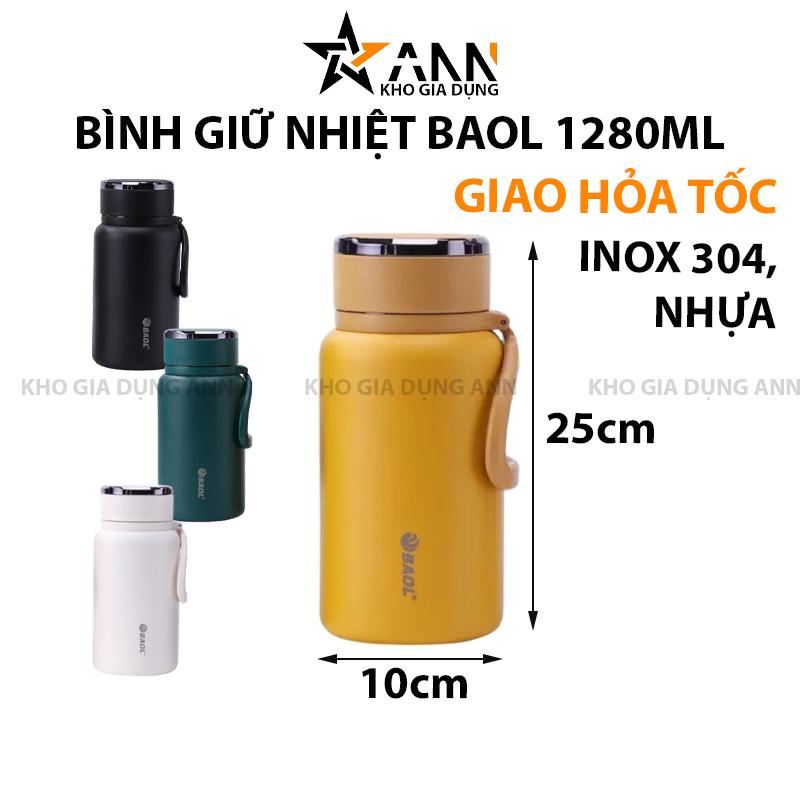 25225_191_20250320111138-1.png Bình Giữ Nhiệt Baol Quai Bên Hông 1280ml - WL321280