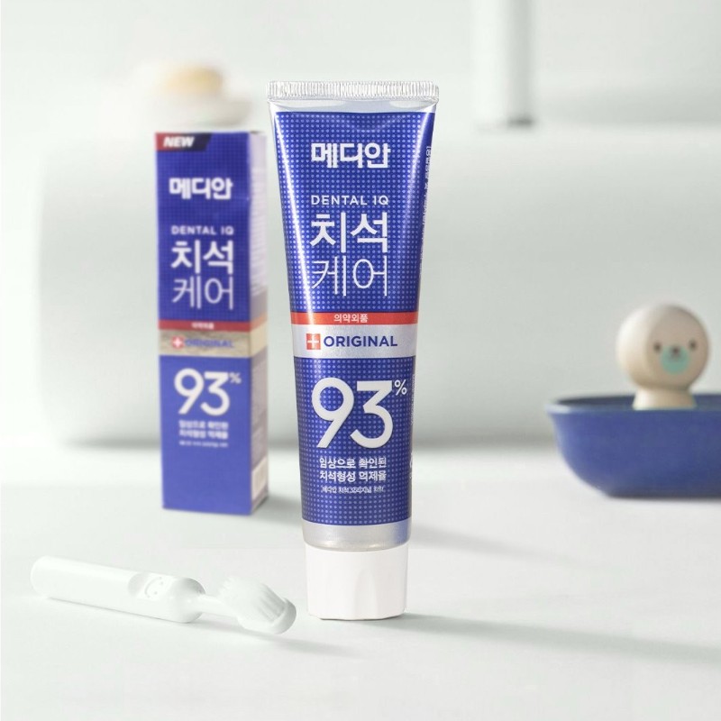 25243_xanh-duong-phu-photoroom_20241213160218-1.jpg Kem Đánh Răng Median Màu Xanh Dương Dental IQ Tartar Toothpaste 93% Original 120g - 8806403146473