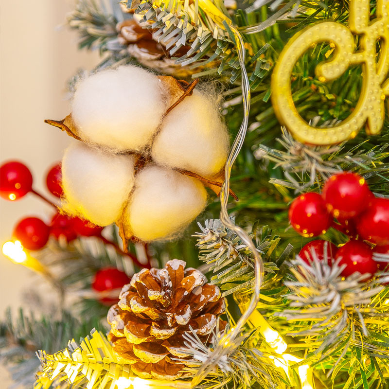 25298_o1cn01xmyyua1mcxc4spqvo-2217579574919-0-cib_20240927111225-5.jpg Cây Thông Noel Để Bàn Trang Trí Giáng Sinh Kèm Đèn và Phụ Kiện Size 60cm - CTNDB02