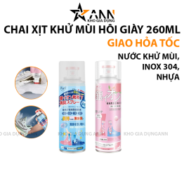 Chai Xịt Khử Mùi Hôi Giày - Xịt Thơm Giày Hoa Anh Đào 260ml - CXKMHG