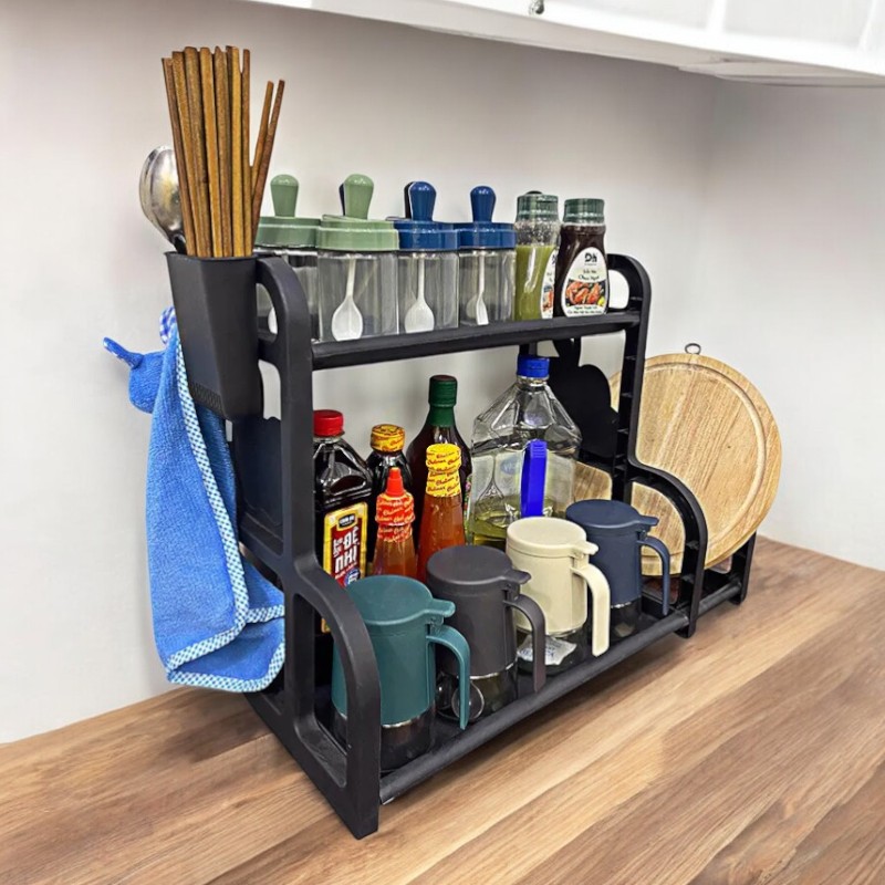 Kệ Đựng Gia Vị Nhà Bếp - Kệ Để Gia Vị Nhà Bếp 51x38x26cm Kệ Đựng Gia Vị Nhà Bếp - Kệ Để Gia Vị Nhà Bếp 51x38x26cm