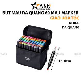 Bút Màu Dạ Quang Marker Touch - Viết Màu 60 Màu - BDQ60M