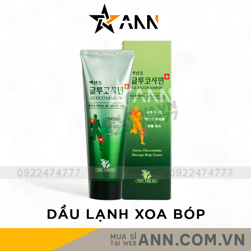 25350_1_20240930175453-2.png Combo 2 Chai Dầu Lạnh Xoa Bóp Glucosamine Hàn Quốc Tuýp 150ml - 8809338561205