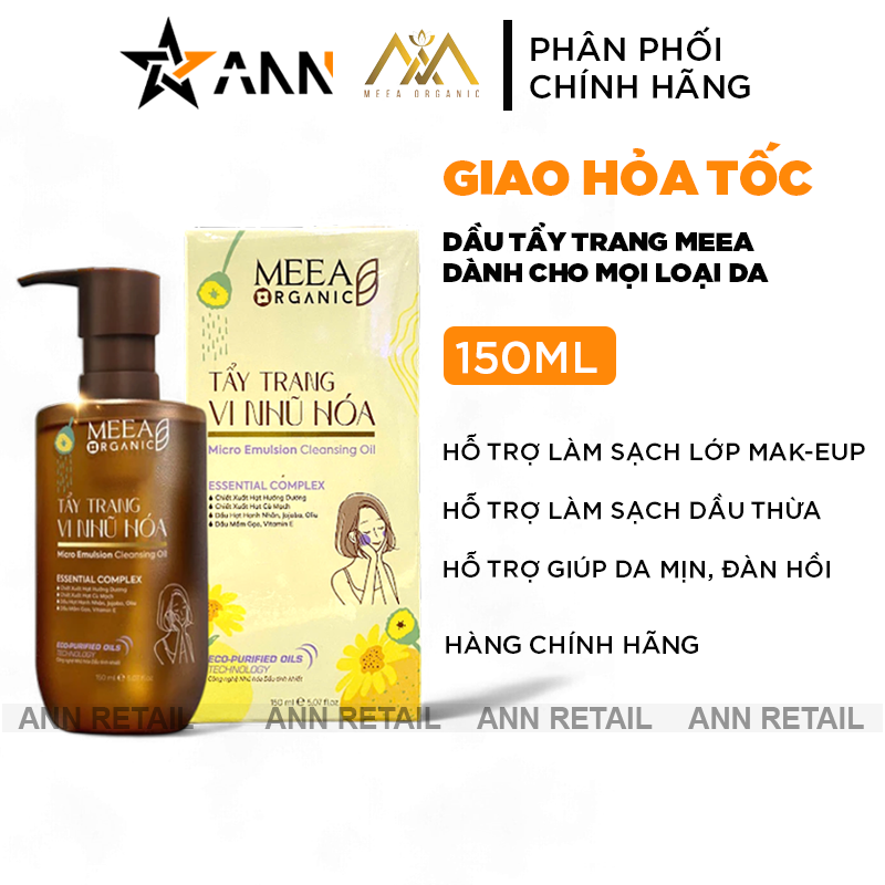 25356_f_20241029142624.png Dầu Tẩy Trang Meea Organic Vi Nhũ Hóa Micro Emulsion Cleaning Oil 150ml - NTTMO
