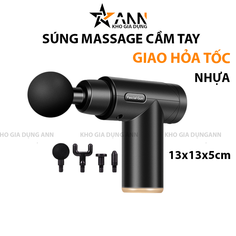 25358_246_20250320112757-1.png Súng Massage Cầm Tay 802 - Máy Mát Xa Toàn Thân 4 Đầu Rung - Sạc Pin 13x13x5cm - SMSCT