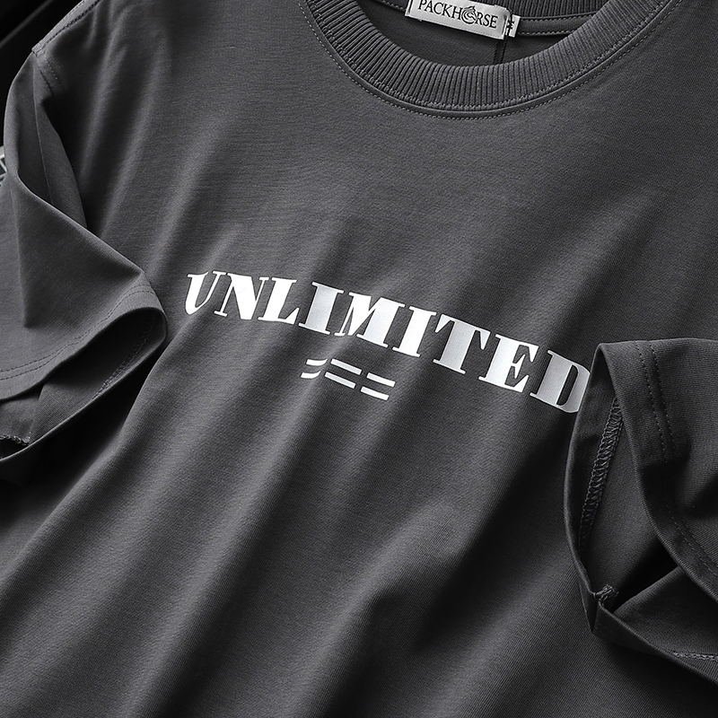 25362_z5896028182102-9441667e9b6e6cb0b3f05cf307ca8364_20241005145040-1.jpg Áo Thun Nam Cổ Tròn Pack Hourse In Chữ Unlimited 23 - Có Big Size 100kg - AB522
