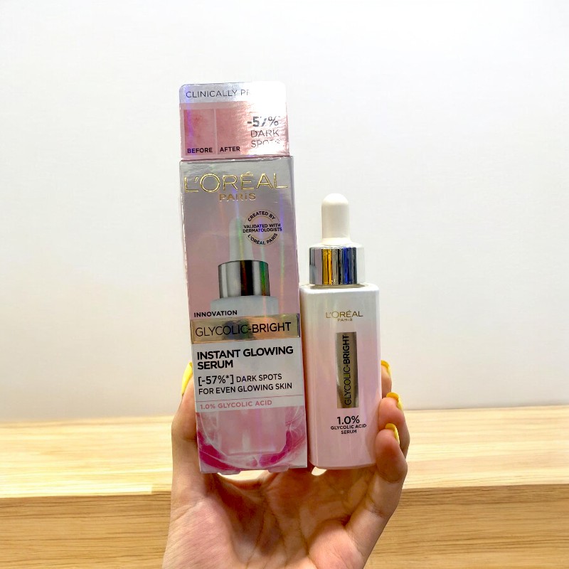 25388_serum-loreal-hong-phu-photoroom_20241007152630-10.jpg Serum Dưỡng Sáng Da Tức Thì Loreal Paris Glycolic-Bright Instant Glowing Serum 30ml - 8994993016587