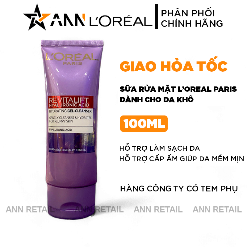 25389_25389-biaaaa-20241008085807_20241101164348-11.png Sữa Rửa Mặt Loreal Paris Cấp Ẩm Da Revitalift Hyaluronic Acid 100ml - 8994993016013