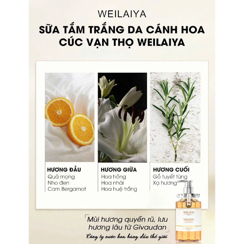 25419_sua-tam-weilaiya-phu-photoroom-6_20241012162932-3.png Sữa Tắm Trắng Da Toàn Thân Weilaiya Cánh Hoa Cúc Vạn Thọ 450ml - 6971025881315