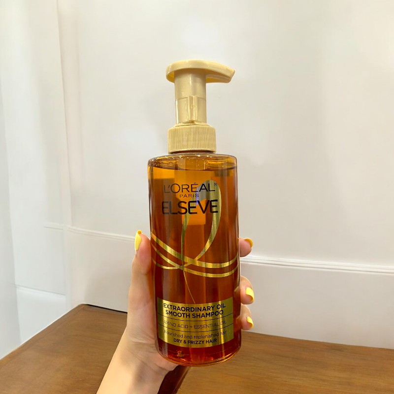 25464_dau-goi-loreal-phu-photoroom_20241017101528-9.jpg Dầu Gội Loreal Paris Elseve Extraordinary Oil Smooth Giúp Tóc Suông Mượt 440ml Loreal - 6923700914047