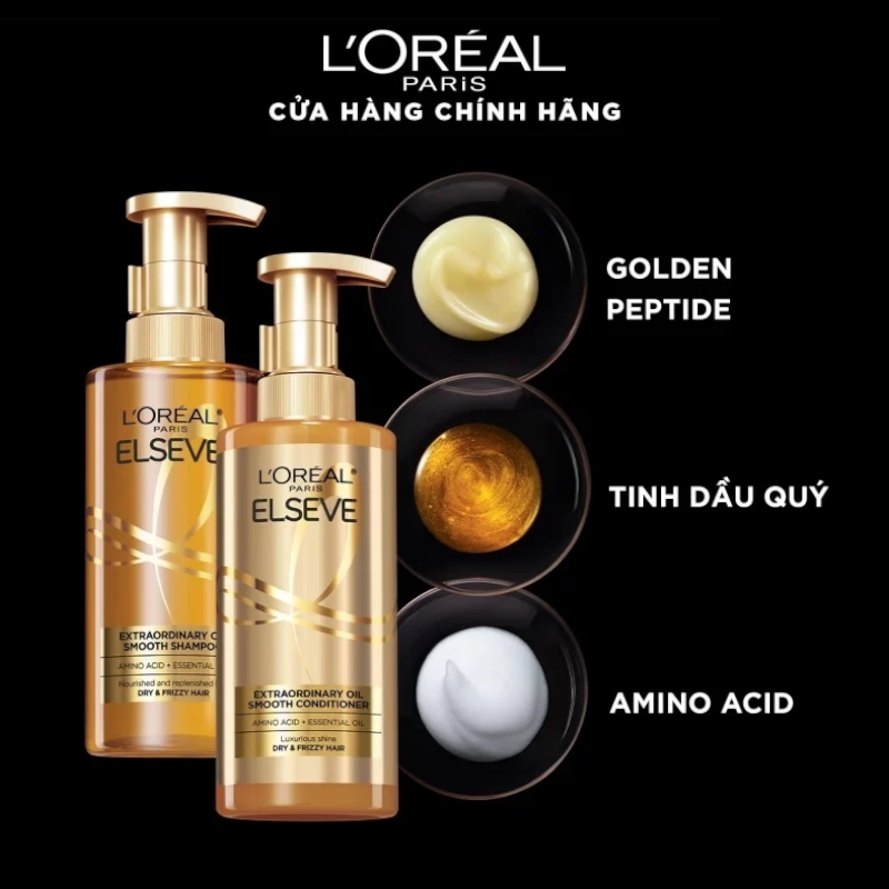 25464_dau-xa-loreal-phu-photoroom-2_20241017101527-12.png Dầu Gội Loreal Paris Elseve Extraordinary Oil Smooth Giúp Tóc Suông Mượt 440ml Loreal - 6923700914047