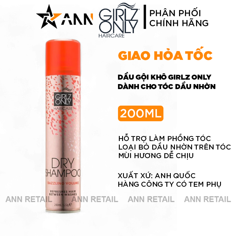 25489_4_20241022121843-4.png Dầu Gội Khô Girlz Only Màu Cam 200ml - Dầu Gội Khô Làm Phồng Tóc - 5021320098688