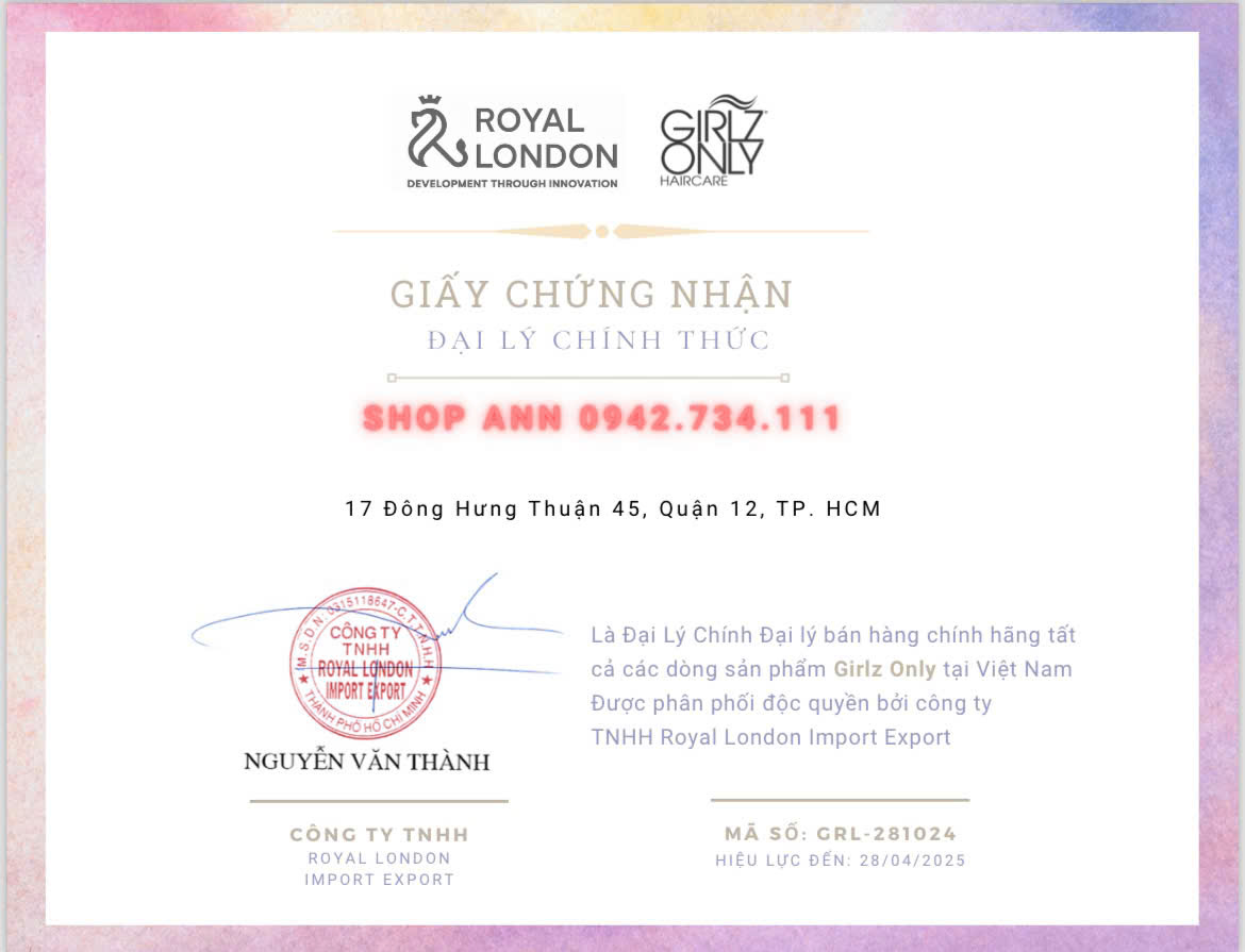 25493_z5979208961100-c654fbc79fa83ca96c92027a98e0ae53_20241029170953-1.jpg Dầu Gội Khô Girlz Only Màu Tím 200ml - Dầu Gội Khô Hương Nho - DGKGOMT