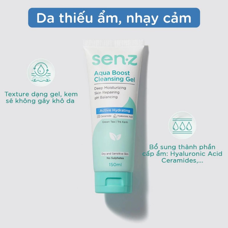 25497_phu-photoroom-12_20241022144337-1.jpg Sữa Rửa Mặt Senz Aqua Boost Cleansing Gel Chiết Xuất Trà Xanh 150ml - Sữa Rửa Mặt Cho Da Khô - SRMSTX