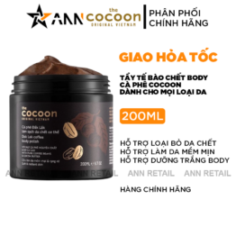 Tẩy Tế Bào Chết Cà Phê Cocoon 200ml Cho Body - 8936217700032