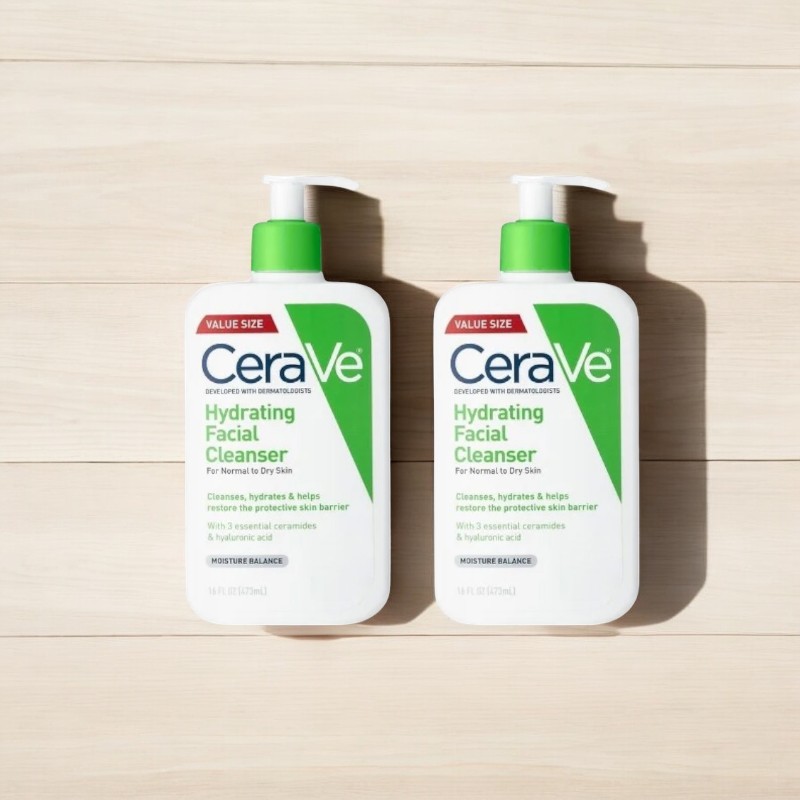 25556_xanh-nho-photoroom-5_20241104101350-2.jpg Sữa Rửa Mặt Cerave Hydrating Cleanser Xanh Lá Lớn 473ml - Dành Cho Da Thường Đến Da Khô - 3337875597333