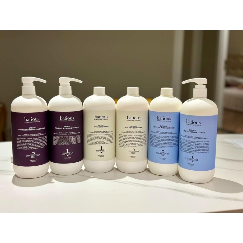 25575_vn-11134207-7r98o-lmx1ftrfggkfee_20241031151002-3.jpg Combo Dầu Gội Xả Batious Hydrating Shampoo Màu Trắng - Dành Cho Tóc Khô Xơ 500ml - 5061014610765