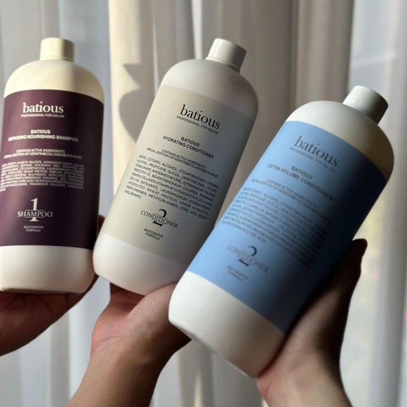 25575_vn-11134207-7r98o-loxcekg89t1qc3-photoroom-2_20241031151001-5.jpg Combo Dầu Gội Xả Batious Hydrating Shampoo Màu Trắng - Dành Cho Tóc Khô Xơ 500ml - 5061014610765