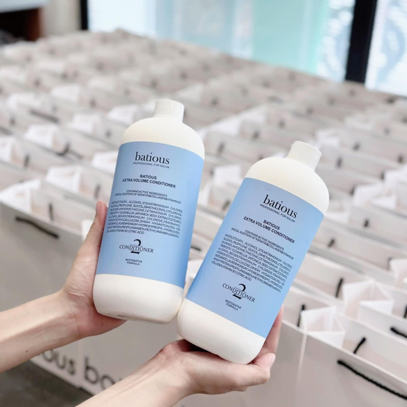 25577_vn-11134207-7qukw-ljiouoksyj9eca-1_20241031161756-2.jpg Combo Gội Xả Batious Extra Volume Shampoo Màu Xanh - Dành Cho Tóc Dầu Nhờn 500ml - 5061014610727