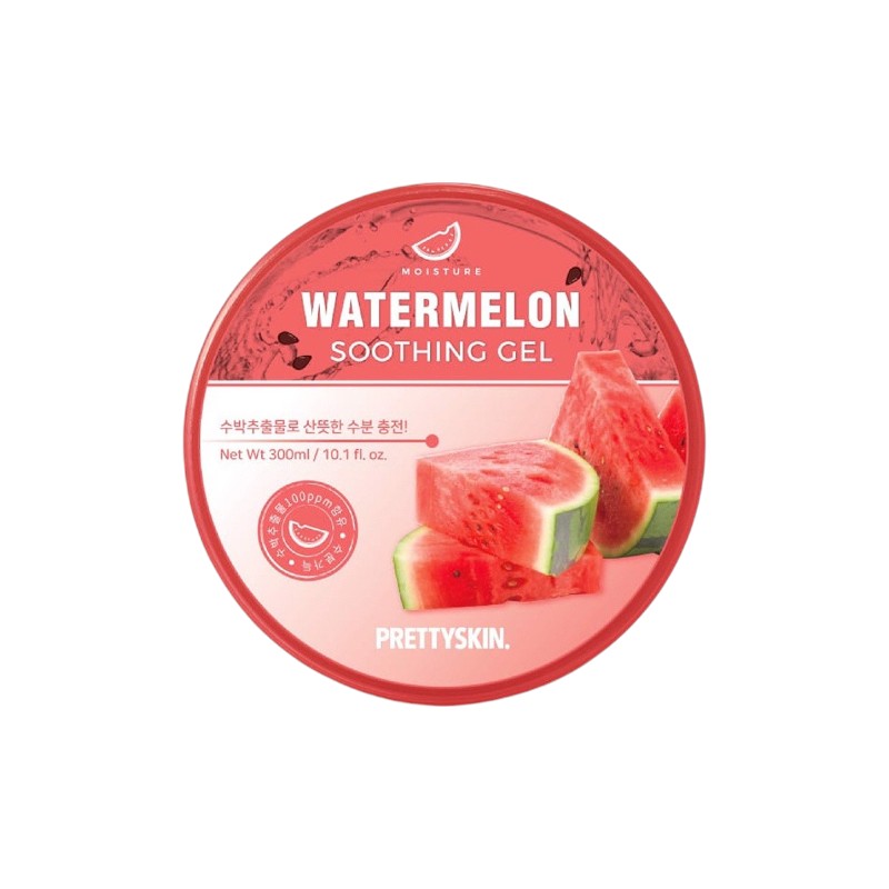 25603_dua-hau-trang-photoroom_20241104142943-2.jpg Gel Dưỡng Da Đa Năng Prettyskin Dưa Hấu Watermelon Soothing Gel 300ml - 8809733211835