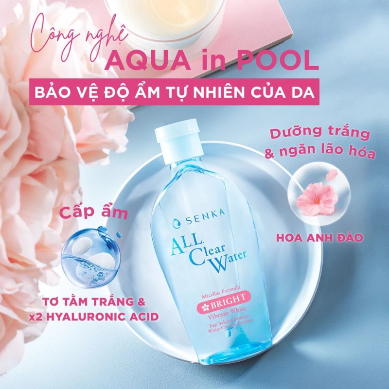 25618_senka-phu-photoroom-3_20241205182635-1.png Nước Tẩy Trang Senka All Clear Micellar Bright Màu Hồng 230ml - 4909978150211