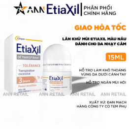 Lăn Khử Mùi EtiaXil Màu Nâu Dành Cho Da Nhạy Cảm 15ml - 3614819997115