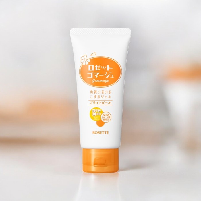 25636_trong-photoroom_20241106160912-5.jpg Tẩy Tế Bào Chết Rosette Màu Cam Gommage Bright Peel Gel Cho Da Thường Xỉn Màu 120g - 4901696542354