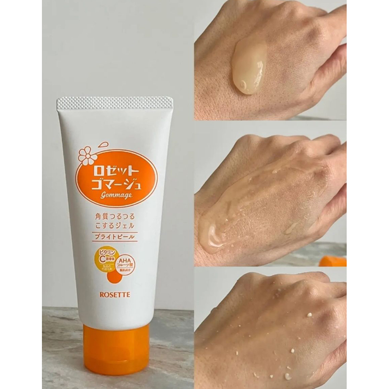 Nguồn sỉ tẩy Tế Bào Chết Rosette Màu Cam Gommage Bright Peel Gel Cho Da Thường Xỉn Màu 120g Nguồn sỉ tẩy Tế Bào Chết Rosette Màu Cam Gommage Bright Peel Gel Cho Da Thường Xỉn Màu 120g