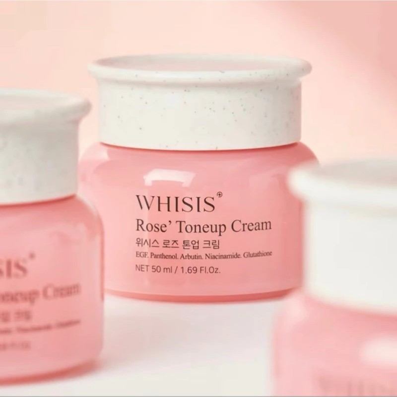 25649_whisis-photoroom-2_20241204144413-2.jpg Kem Face Whisis Rose Tone Up Cream Hàn Quốc 50ml - 8809803050821