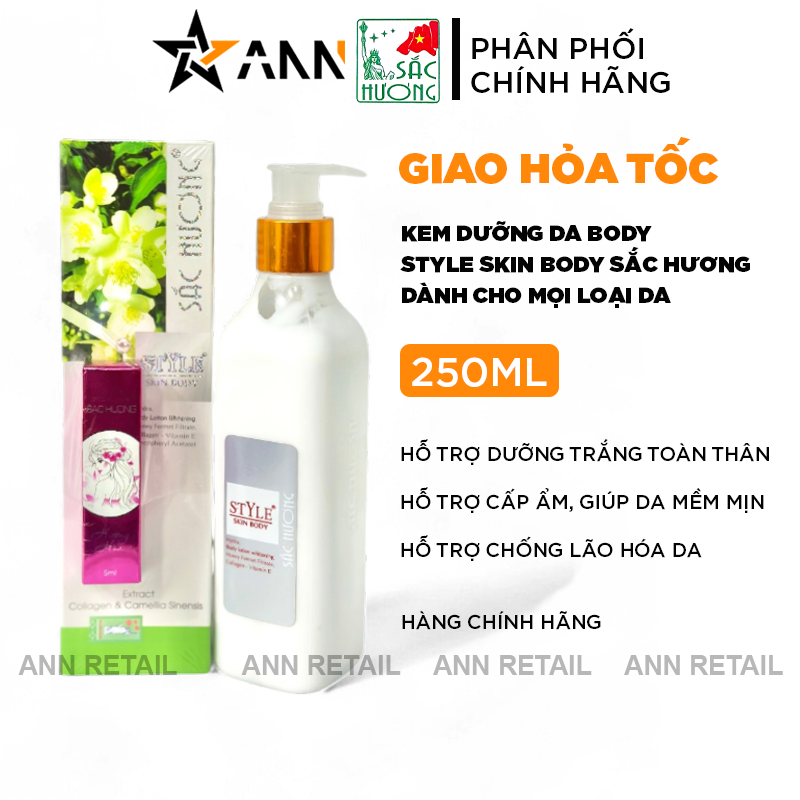 25697_1_20241109170829-2.png Kem Body Sắc Hương Plus Style Skin Body Giúp Cấp Ẩm Trắng Da 250ml - 8938508348124